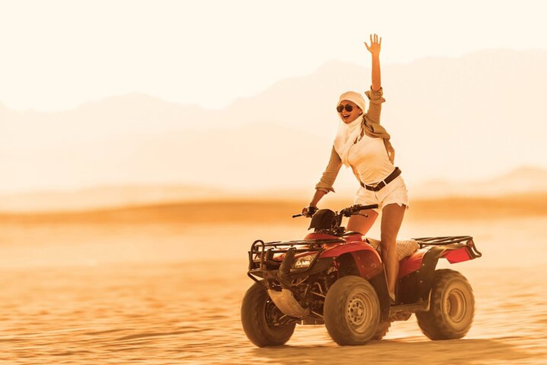Sunset Quad Safari from El Gouna