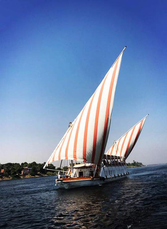 Dahabiya Nile Cruises & Sailing